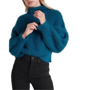 Express Fuzzy Chenille Sweater NWT